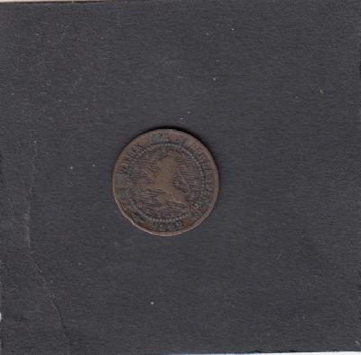 Beschrijving: 1 Cent WILLEM III